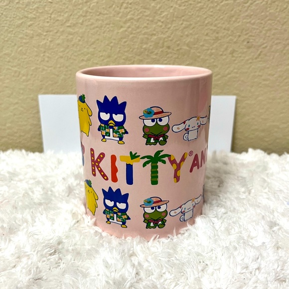 Hello Kitty and Friends Pink Mug Brand New - Picture 2 of 4